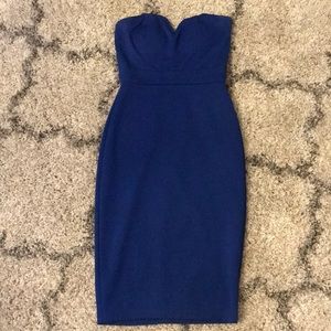Nordstrom Blue Midi Dress